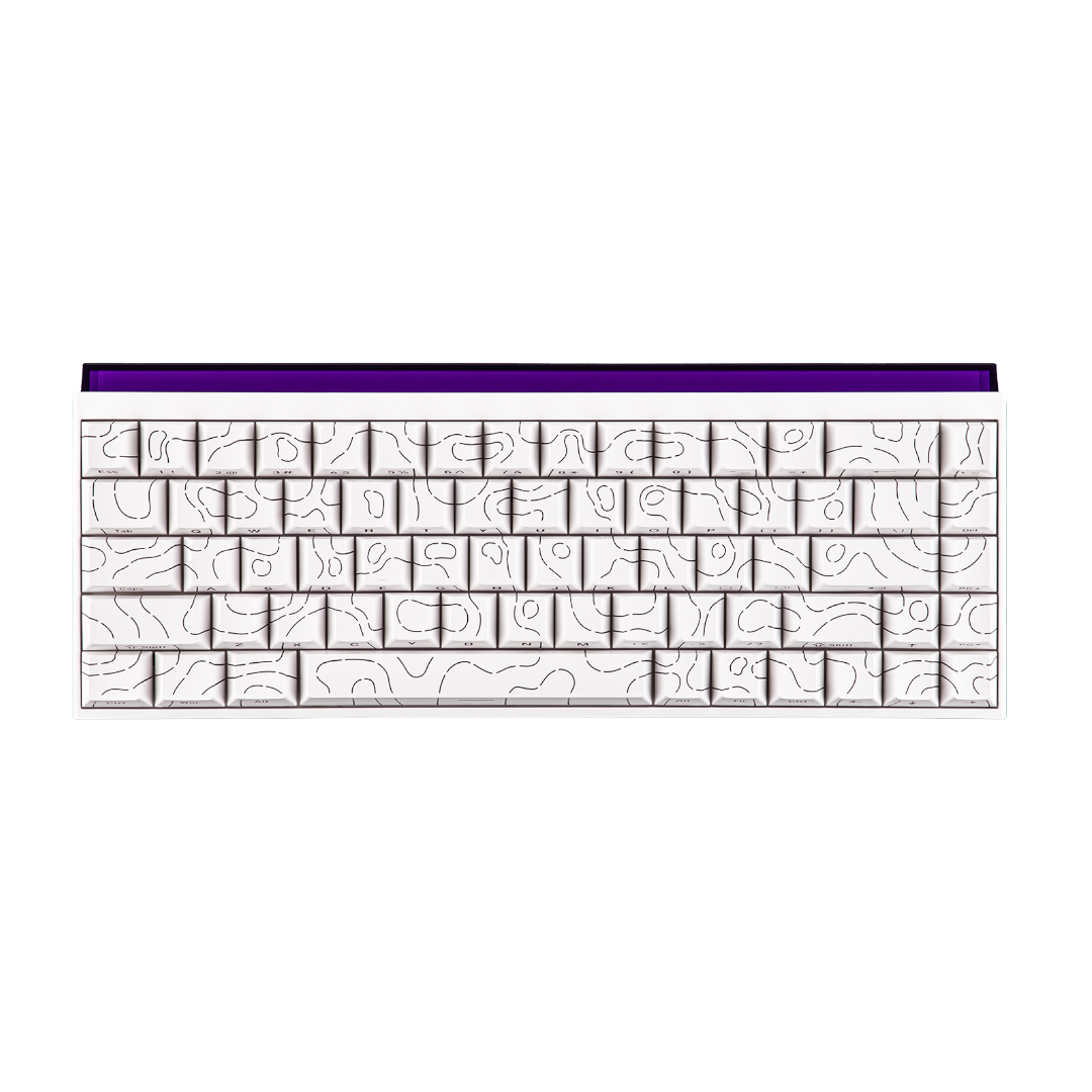 AJAZZ NK68 Small Mechanical Keyboard 68-key layout Mixed Light DIY Wired Version