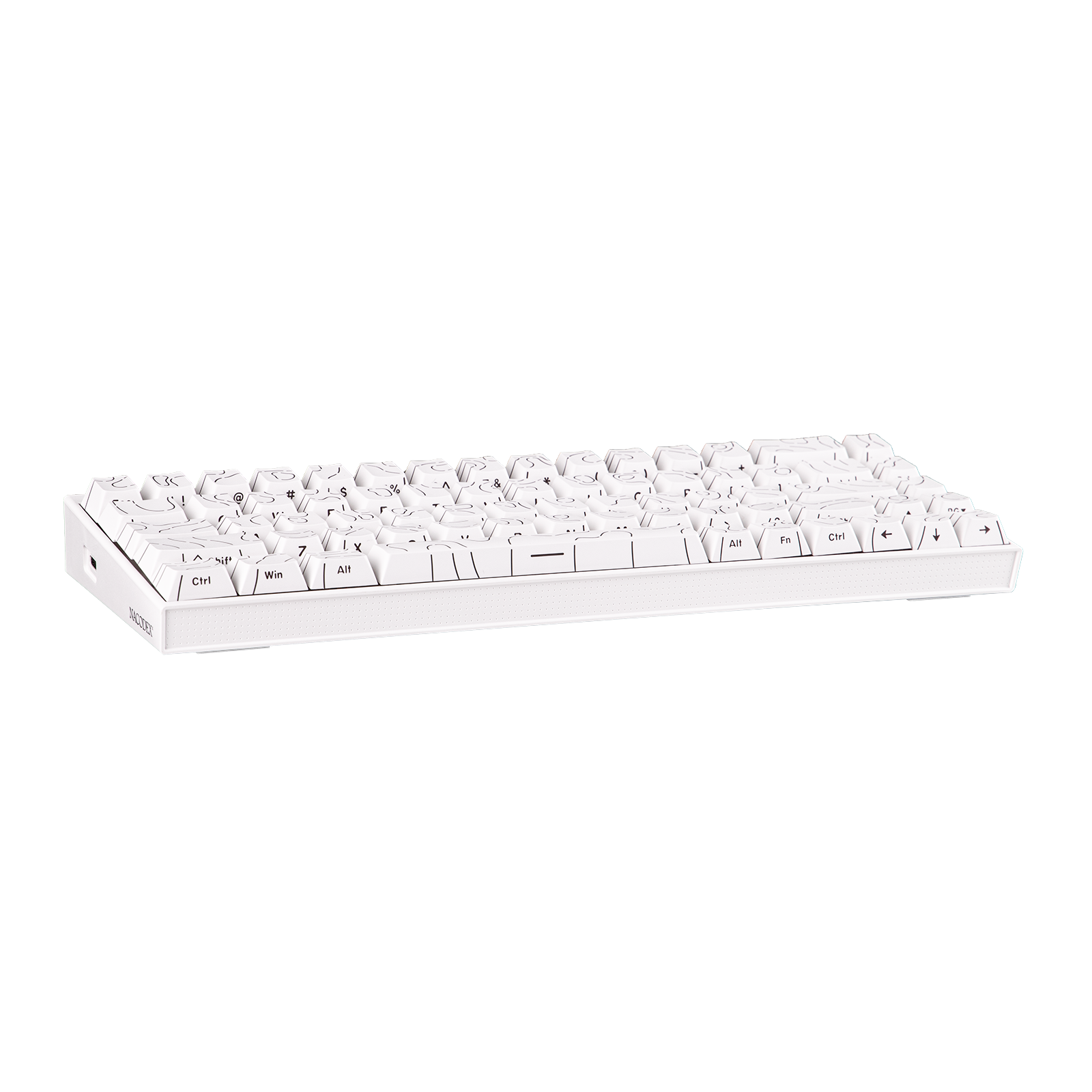 AJAZZ NK68 Small Mechanical Keyboard 68-key layout Mixed Light DIY Wired Version