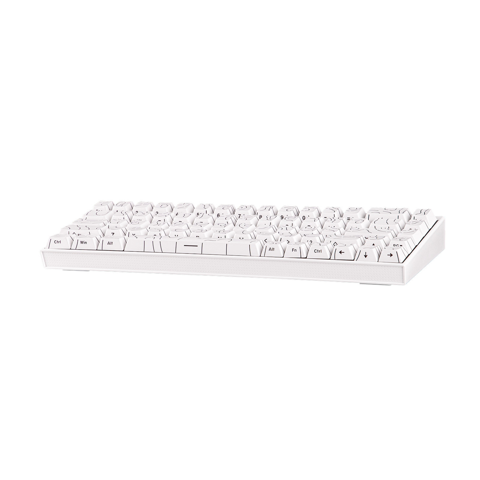 AJAZZ NK68 Small Mechanical Keyboard 68-key layout Mixed Light DIY Wired Version