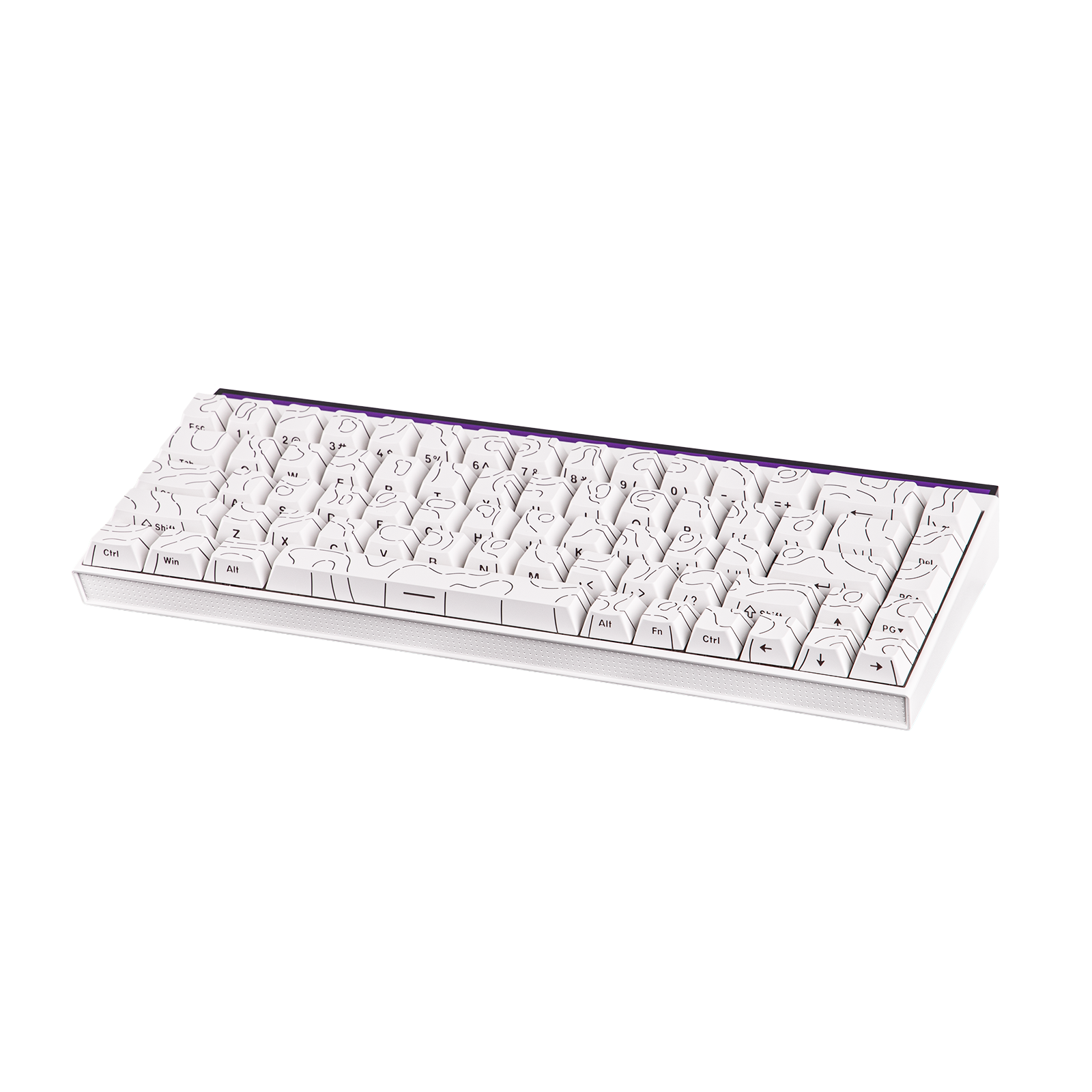 AJAZZ NK68 Small Mechanical Keyboard 68-key layout Mixed Light DIY Wired Version