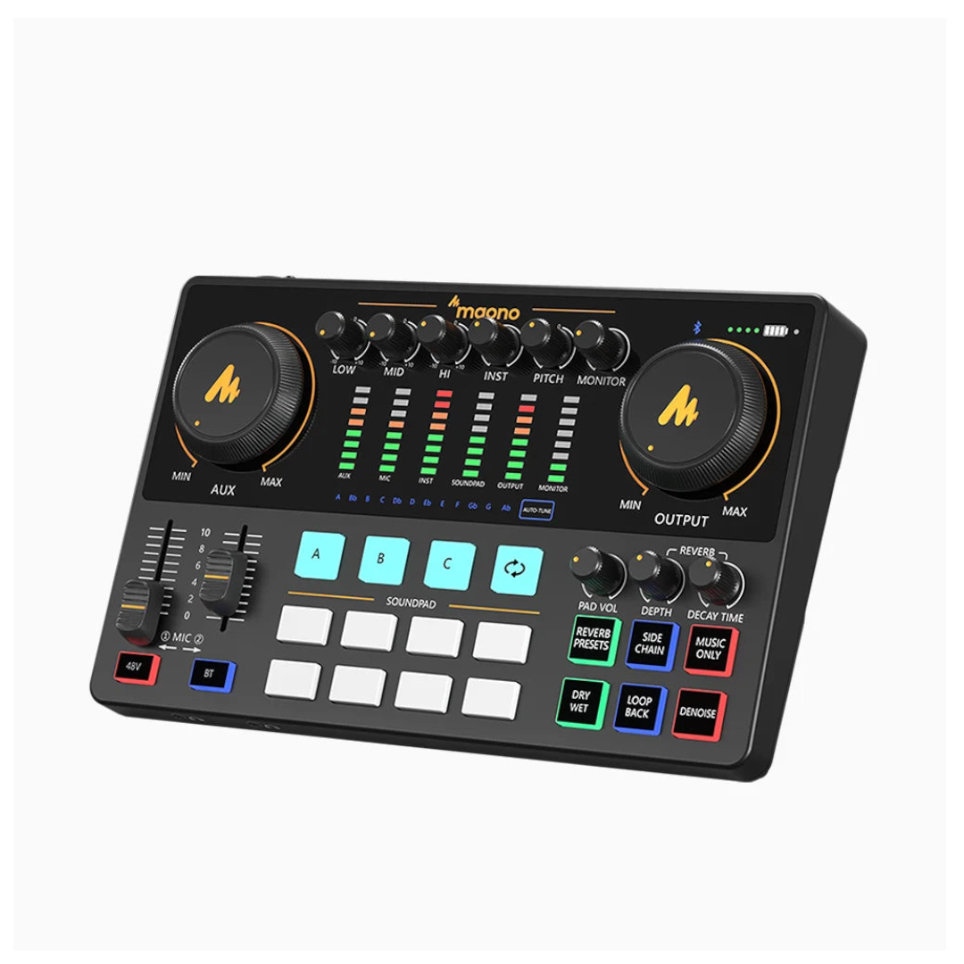 MAONO CASTER AME2 Audio Interface & Podcast Equipment