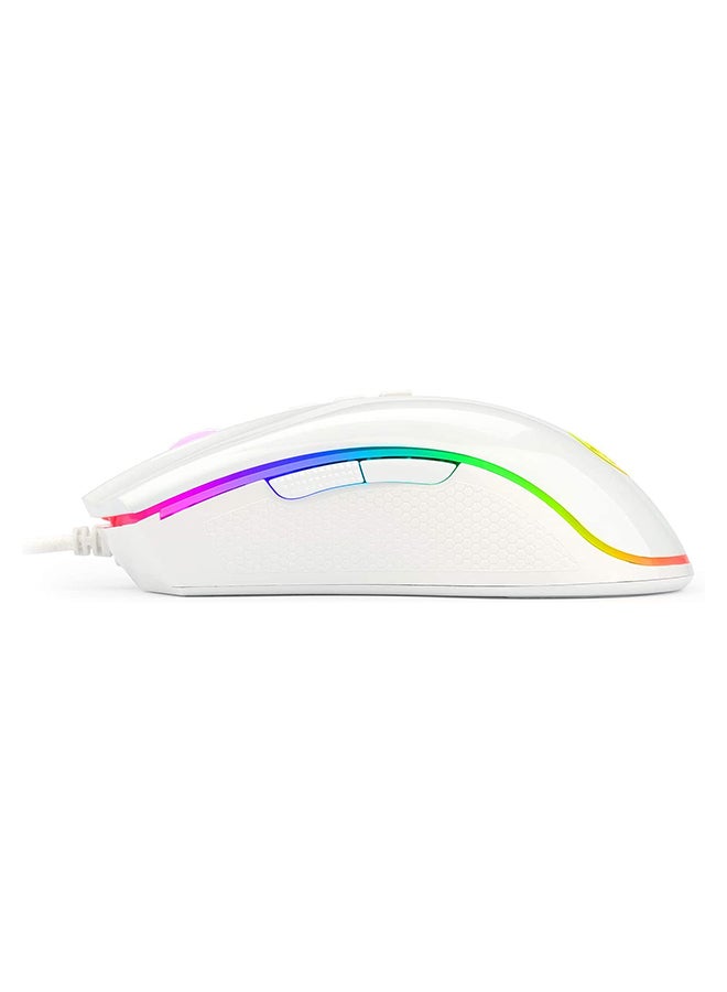 Redragon M711 Cobra Gaming Mouse White RGB