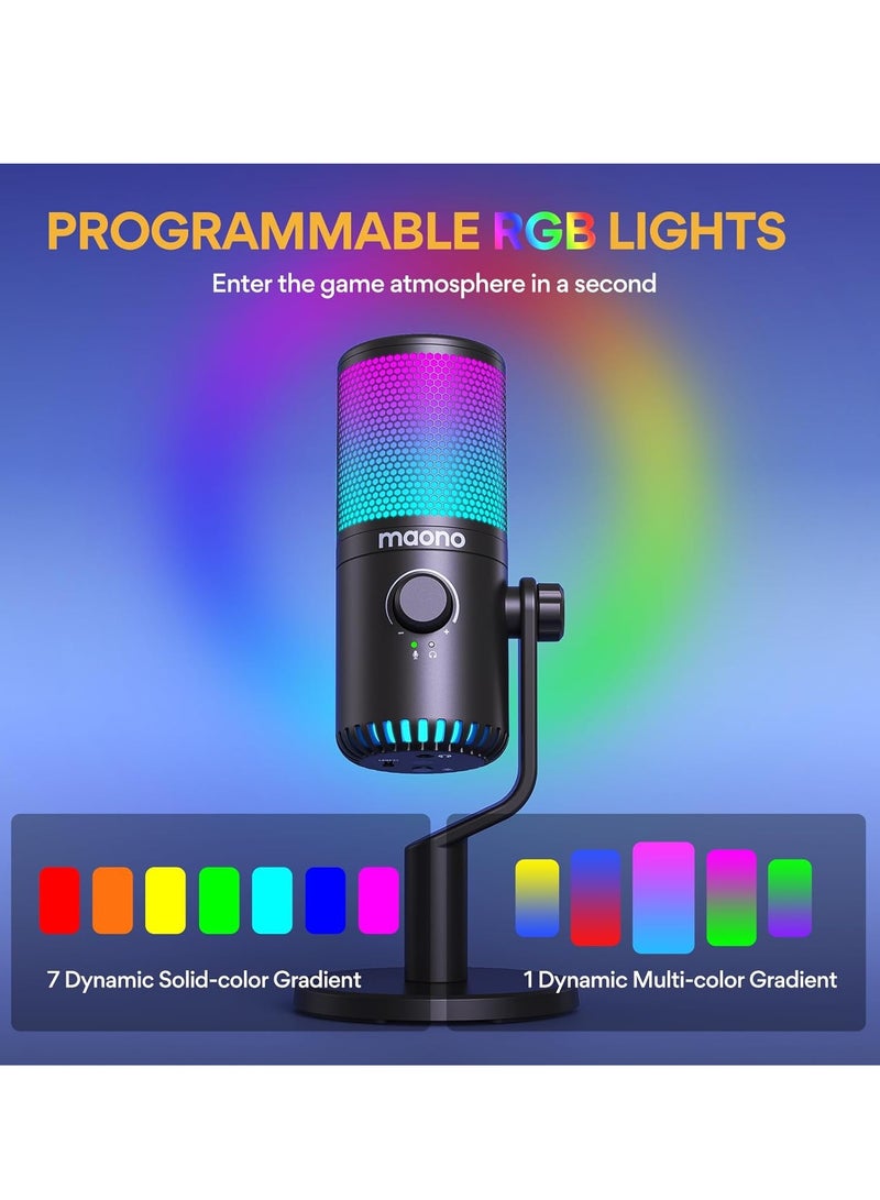 MAONO DM30RGB USB Gaming Microphone