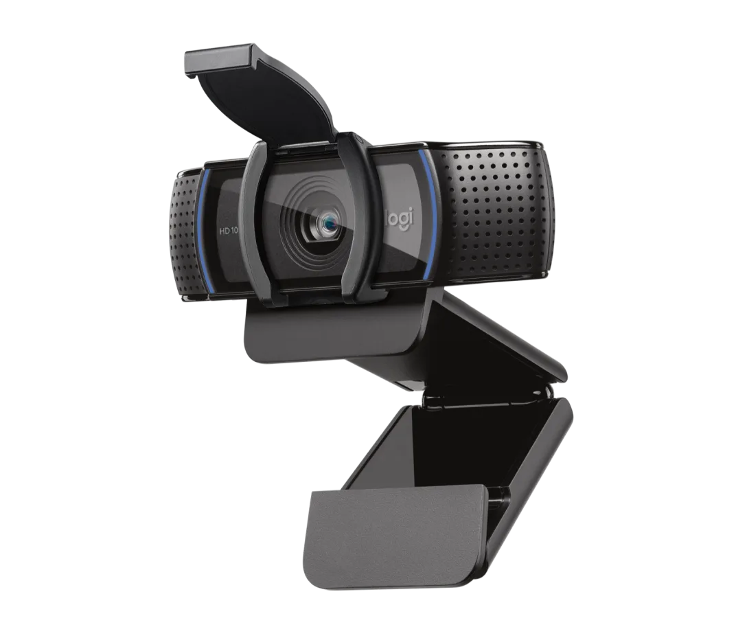 Logitech C920S HD Pro Webcam with Privacy Shutter - Widescreen Video Calling and Recording, 1080p Streaming Camera