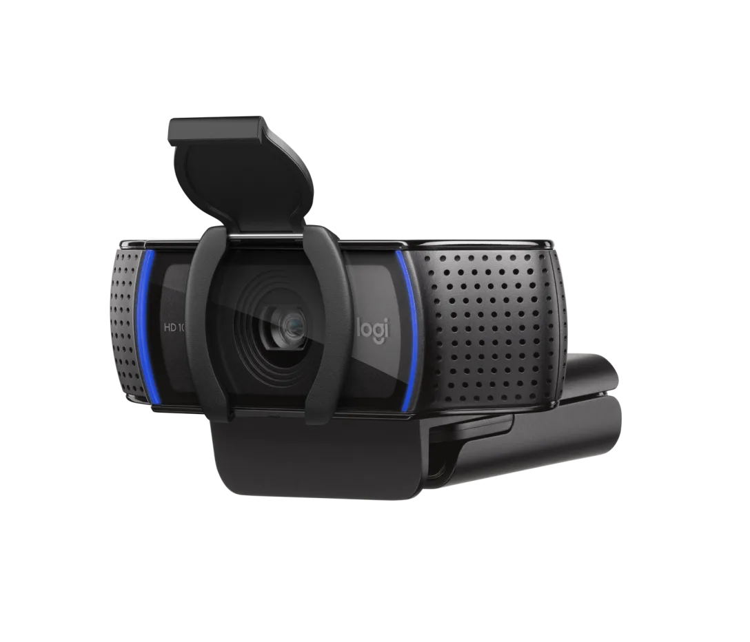 Logitech C920S HD Pro Webcam with Privacy Shutter - Widescreen Video Calling and Recording, 1080p Streaming Camera