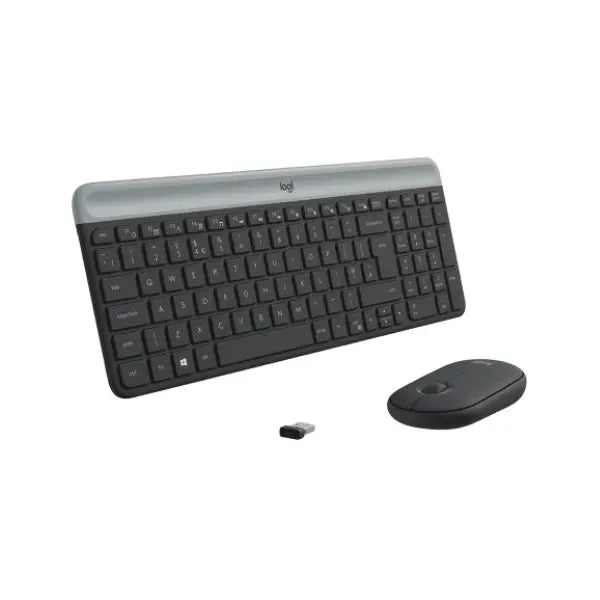 Logitech MK470 Wireless Optical Graphite Keyboard and Mouse Combo 920-010069