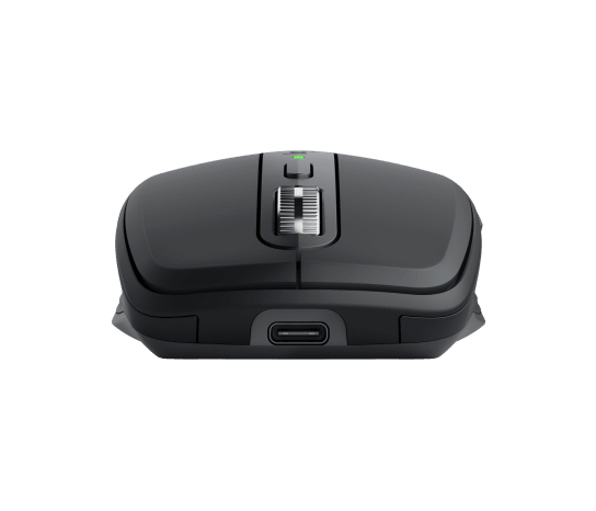 Logitech MX Anywhere 3 Compact Performance Mouse Wireless Comfort Fast Scrolling Graphite