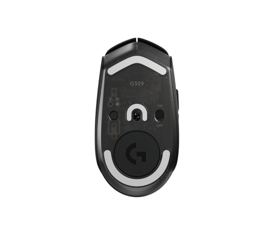Logitech G309 LIGHTSPEED Wireless Gaming Mouse Black – HERO 25K Sensor, Dual Wireless, 6 Programmable Buttons, Ultra Lightweight