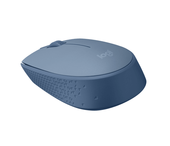 Logitech M171 Blue Grey – 2.4 GHz Wireless Optical Mouse, 1000 DPI, Ambidextrous, 12‑Month Battery