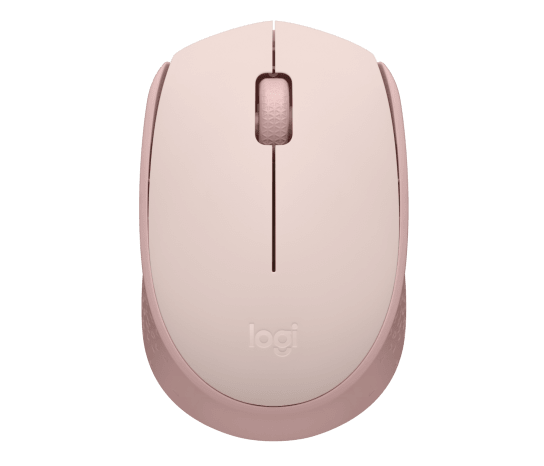 Logitech M171 Rose – 2.4 GHz Wireless Optical Mouse, 1000 DPI, Ambidextrous, 12‑Month Battery