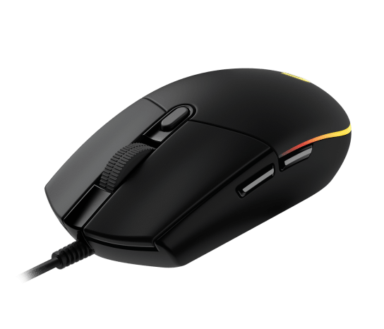 Logitech G102 LIGHTSYNC Black – Wired RGB Gaming Mouse, 6 Programmable Buttons, 200–8,000 DPI, 85 g