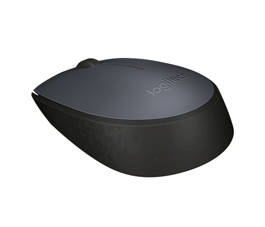 Logitech M171 Black – 2.4 GHz Wireless Optical Mouse, 1000 DPI, Ambidextrous, 12‑Month Battery