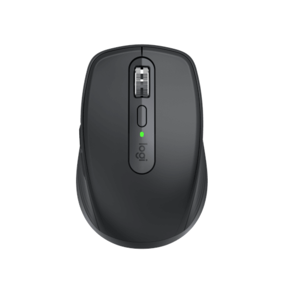 Logitech MX Anywhere 3 Compact Performance Mouse Wireless Comfort Fast Scrolling Graphite