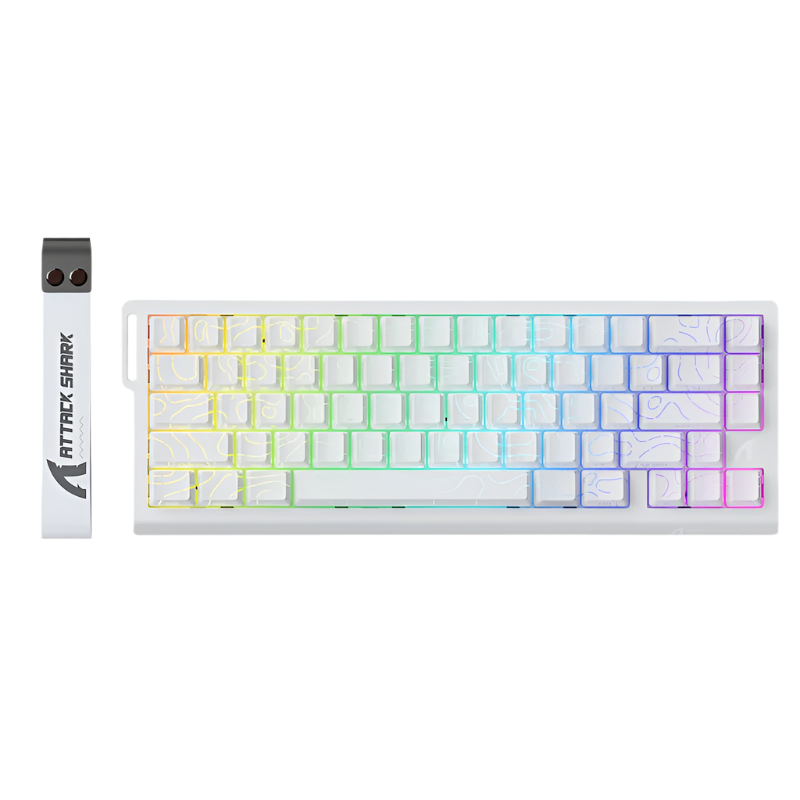 ATTACK SHARK X68 HE Rapid Trigger Keyboard Magnetic Switch