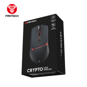 Fantech Crypto WGC3 Wireless Gaming Mouse Polling Rate 1000Hz DPI 12000- Black