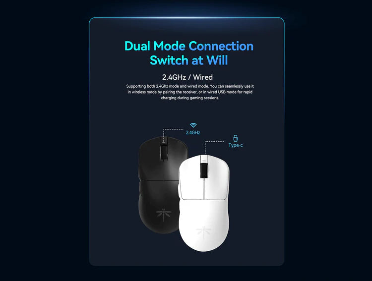 VGN Dragonfly F1 Series Wireless Mouse Black