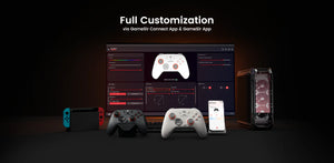 GameSir Nova 2 Lite Wireless PC Controller with Hall Effect Joysticks & Triggers, 2.4G & Wired 1000Hz Polling Rate, Remappable Buttons - Compatible with PC/Switch/Steam/Android (Grey)