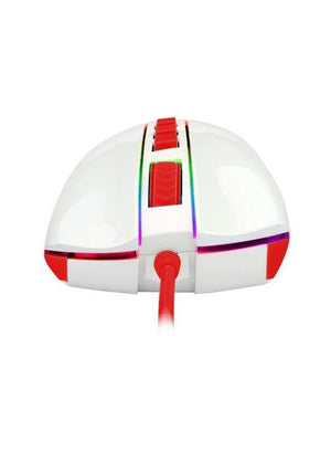 REDRAGON COBRA Wired Gaming Mouse M711C – CHERRY White/Red