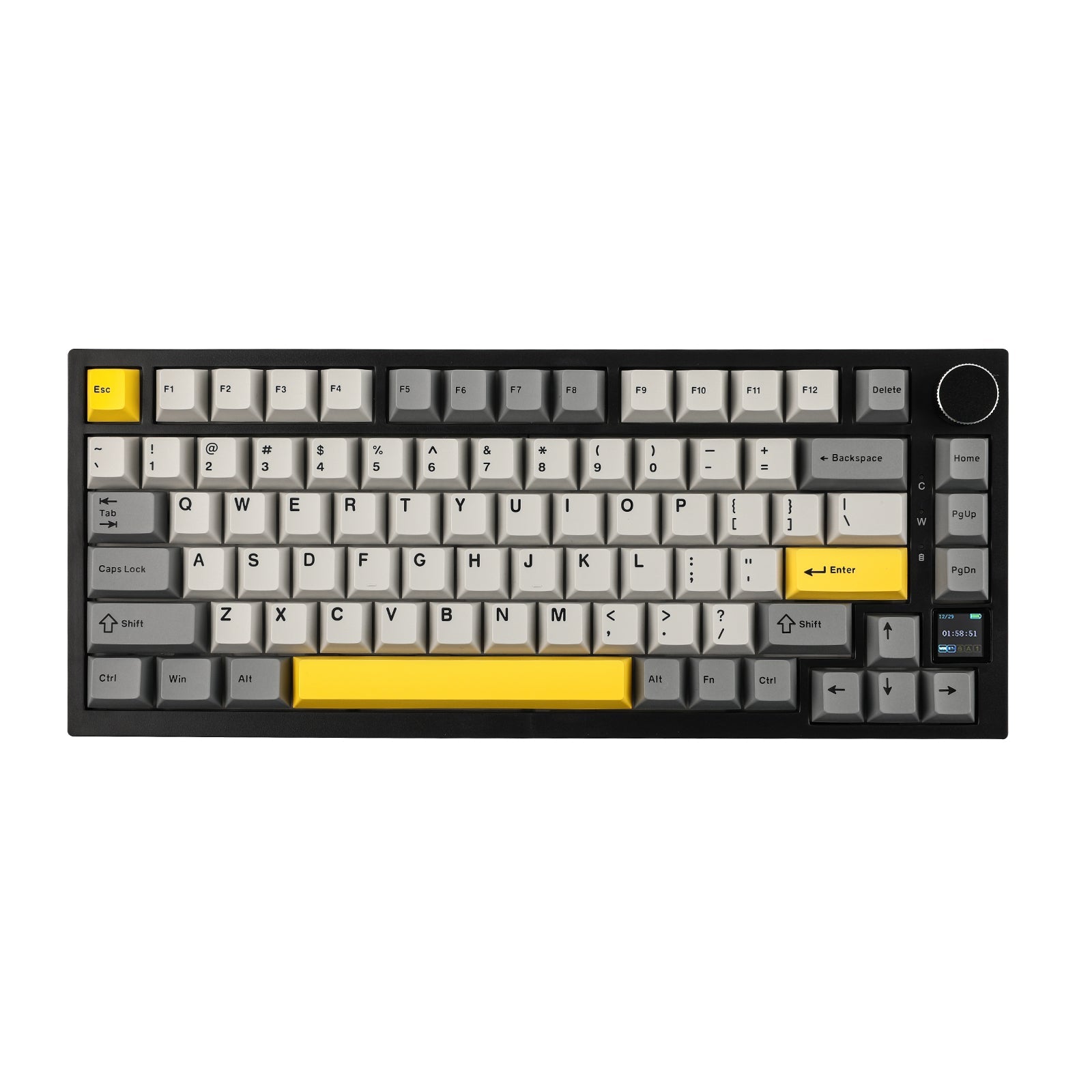 Ajazz AK820 Pro 75% Gasket-mounted Bluetooth 5.1/2.4G Wireless & Type-C Wired Ajazz Gift Switch Mechanical Keyboard