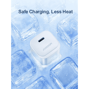 JR-TCF20EU PD20W Charger With Data Cable 1M Type-C To Type-C White