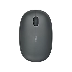 RAPOO M650 Bluetooth Multi-Device Silent Mouse, Dual Mode Bluetooth + 2.4G Wireless Mouse, 9 Months Battery Life, Switch up to 3 Devices, 2-Year Warranty - Dark Grey