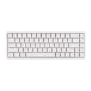 AJAZZ AK680 MAX Magnetic Switch keyboard (WHITE COUNTER)