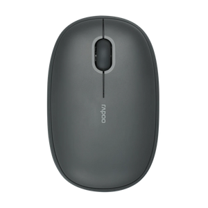 RAPOO M650 Bluetooth Multi-Device Silent Mouse, Dual Mode Bluetooth + 2.4G Wireless Mouse, 9 Months Battery Life, Switch up to 3 Devices, 2-Year Warranty - Dark Grey
