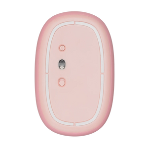 RAPOO M650 Bluetooth Multi-Device Silent Mouse, Dual Mode Bluetooth + 2.4G Wireless Mouse, 9 Months Battery Life, Switch up to 3 Devices, 2-Year Warranty - PINK