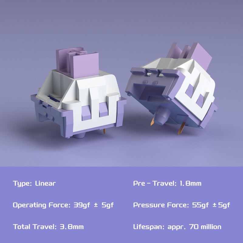 35PCS X   MageGee Violet Switches