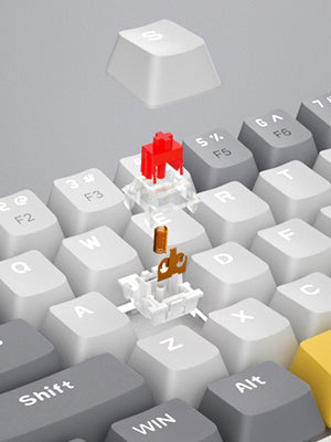 MageGee MK-Box Wired Mechanical Keyboard(RED SWITCH)
