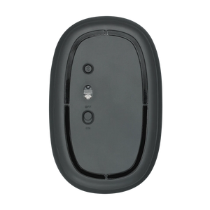 RAPOO M650 Bluetooth Multi-Device Silent Mouse, Dual Mode Bluetooth + 2.4G Wireless Mouse, 9 Months Battery Life, Switch up to 3 Devices, 2-Year Warranty - Dark Grey