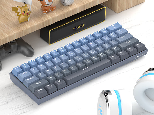 MageGee STAR61 Wired Mechanical Keyboard (YELLOW SWITCH)