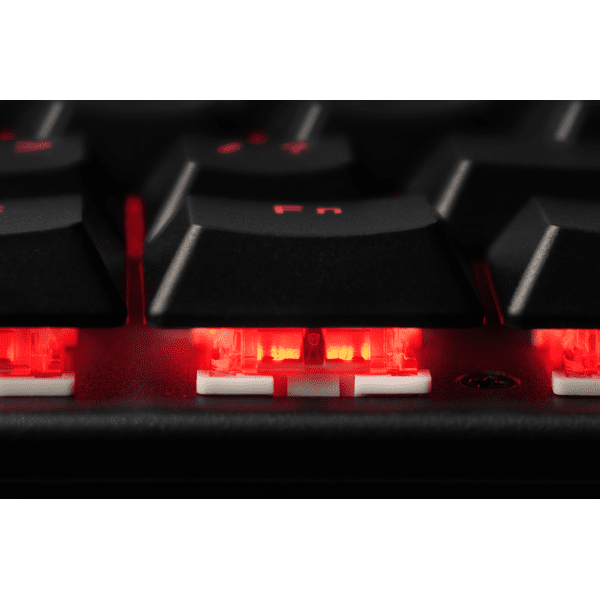 Redragon K589 Shrapnel RGB Low Profile Mechanical Gaming Keyboard, 104 Keys Anti-ghosting Mechanical Keyboard with Linear & Quiet Red Switches, Fast Actuation with Less Travel and Smooth Keys - عربي/eng