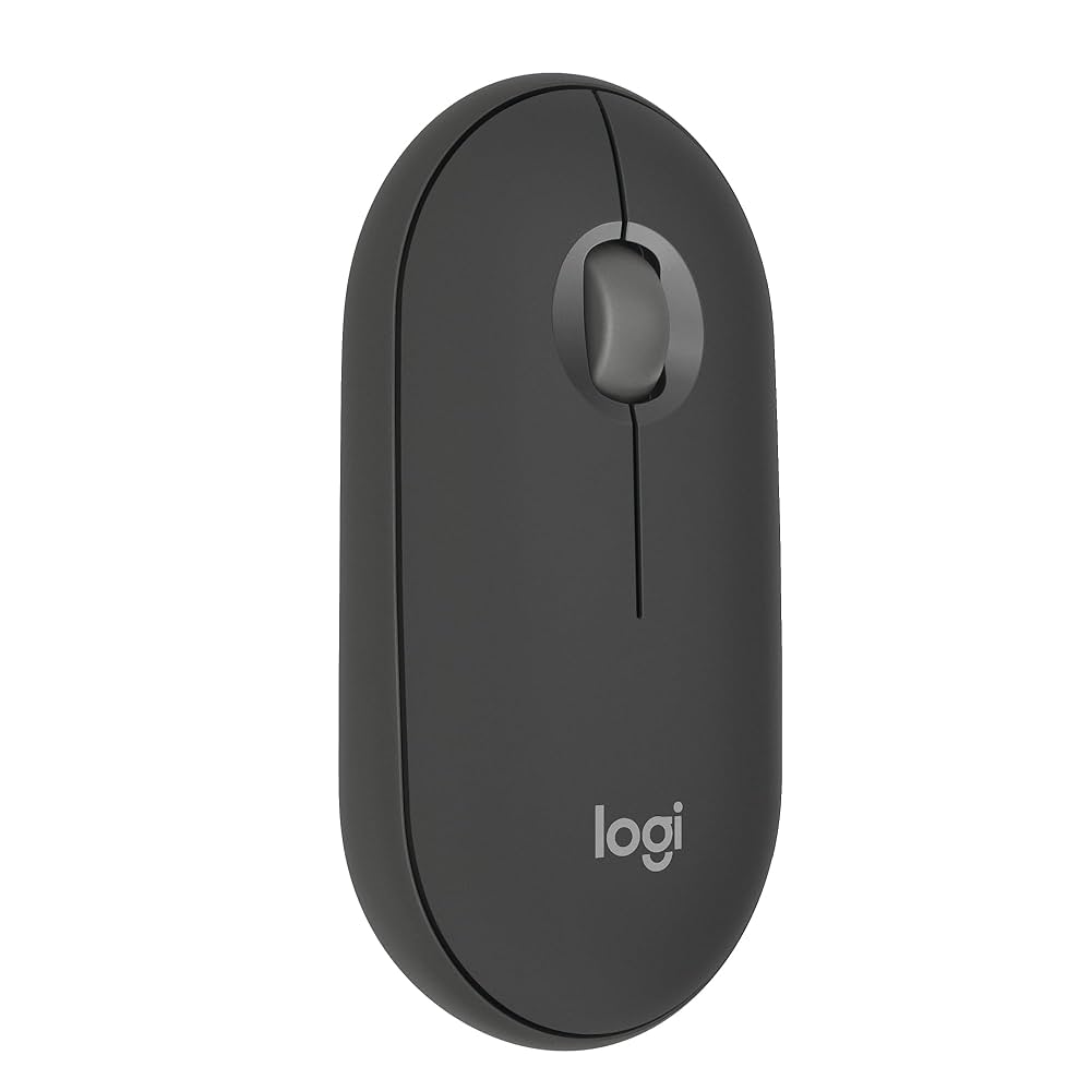 Logitech Pebble 2 M350s mouse Ambidextrous RF Wireless + Bluetooth Optical 4000 DPI GRAPHITE