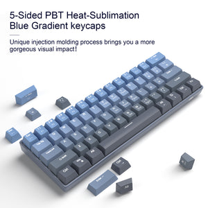 MageGee STAR61 Wired Mechanical Keyboard (YELLOW SWITCH)