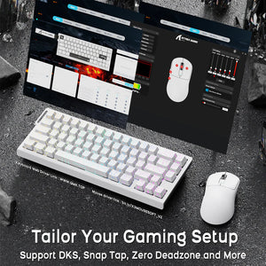 ATTACK SHARK X68HE Magnetic Keyboard With X3 Gaming Mouse Set