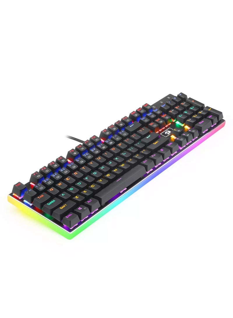 Redragon K577R Kali Mechanical Gaming Keyboard - RED Switches - RAINBOW - عربي/eng