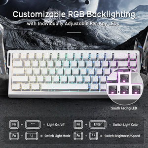 ATTACK SHARK X68HE Magnetic Keyboard With X3 Gaming Mouse Set