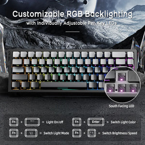 ATTACK SHARK X68HE Magnetic Keyboard With X3 Gaming Mouse Set