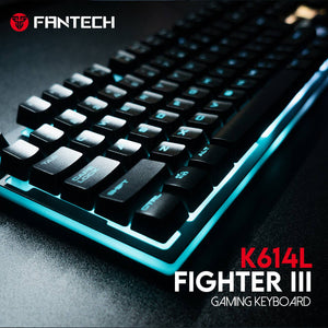 Fantech K614L Fighter III RGB Wired Gaming Keyboard Black