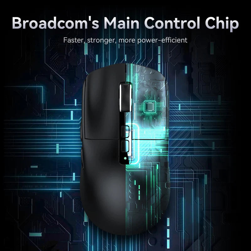 ATTACK SHARK X6 Three Modes Gaming Mouse With Charging Dock