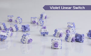 10PCS X   MageGee Violet Switches
