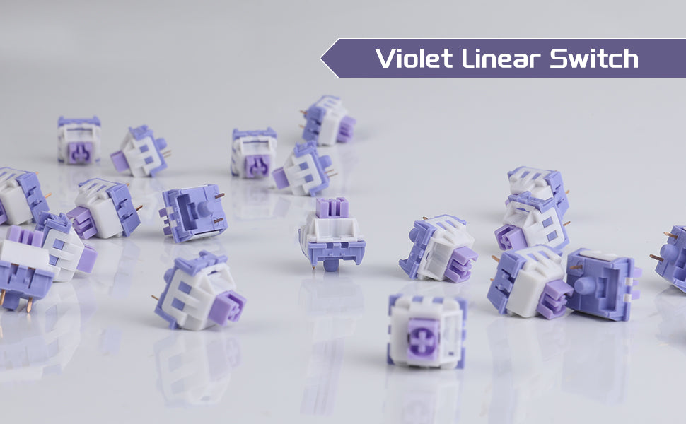 10PCS X   MageGee Violet Switches