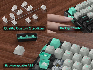 MageGee SKY98 Wired Mechanical Keyboard(CRYSTAL SWITCH)