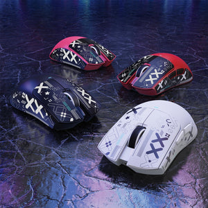 ATTACK SHARK X11SE Ultra-Light Wireless Gaming Mouse,22000 DPI,Tri-Modes BT5.2/Type-C Wired/2.4G,PixArt PAW3311 Gaming Sensor,5 Programmable Buttons for Laptop,PC,Mac Gamer(white&Sticker)