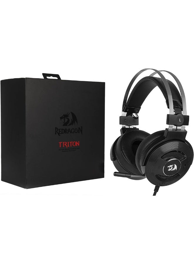 Redragon H991 TRITON Gaming Headset – 7.1 Surround Sound – ANC Microphone
