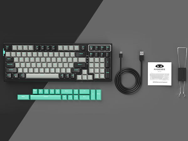 MageGee SKY98 Wired Mechanical Keyboard(CRYSTAL SWITCH)