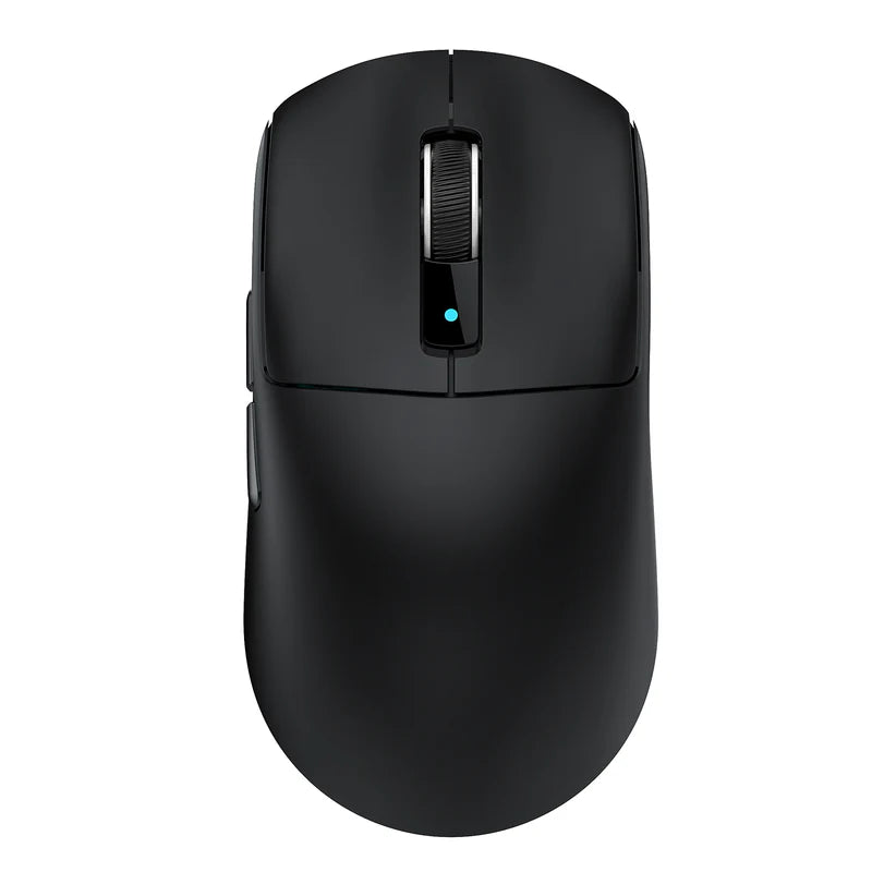 ATTACK SHARK R6 Lightweight Wireless Gaming Mouse,PAW 3950Max Sensor Computer Mouse with Nordic 52480,8KHz Polling,42K DPl,OMRON Optaicl Switch,USB-C Charging,7 Programmable Buttons(Black & Sticker)