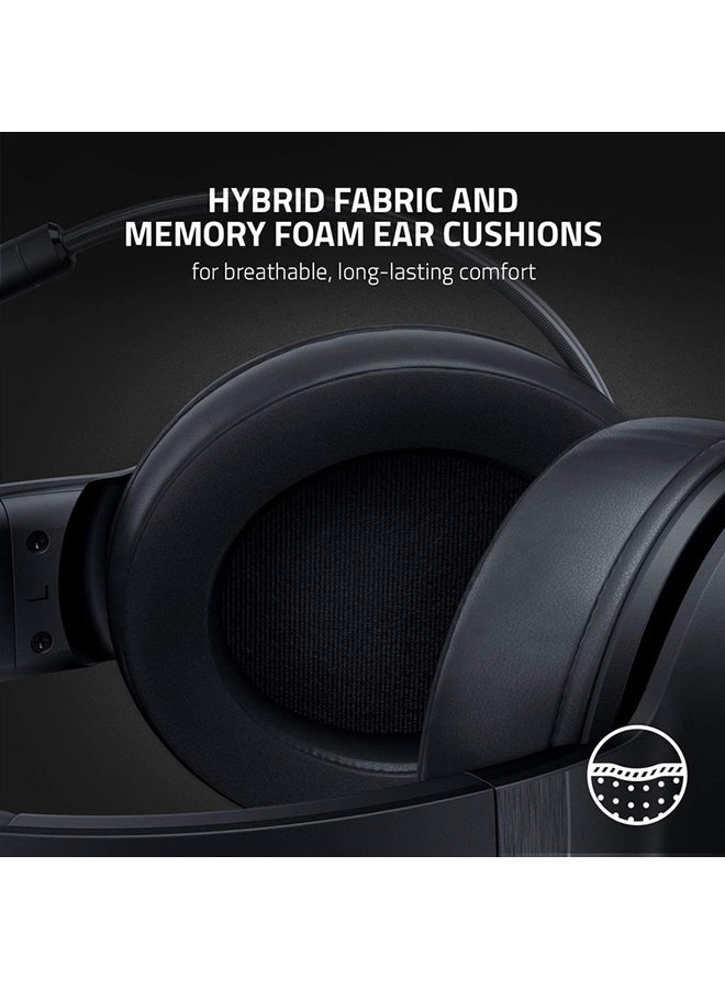 Razer Kraken V3 X, Wired Usb Gaming Headset, Black,