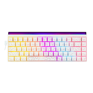 AJAZZ NK68 Small Mechanical Keyboard 68-key layout Mixed Light DIY Wired Version